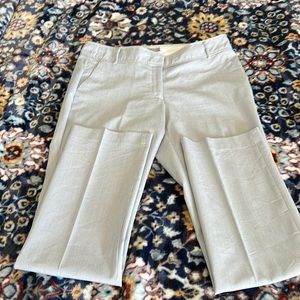 Beautiful, lightweight, pinstripe, pale, gray, and white